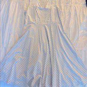 White 50s style dress from Torrid